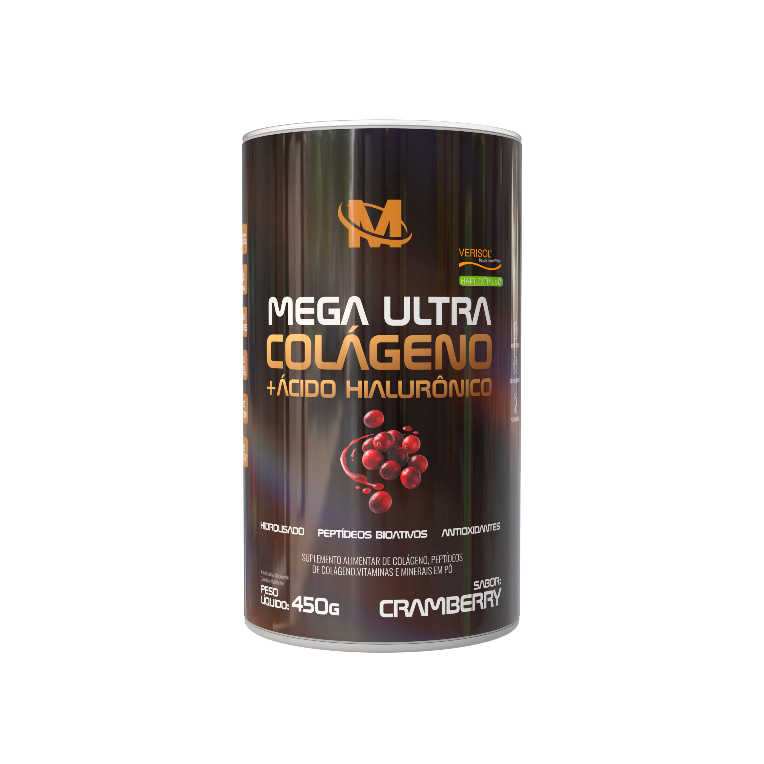 MEGA ULTRA Colágeno + Ácido Hialurônico – 450g