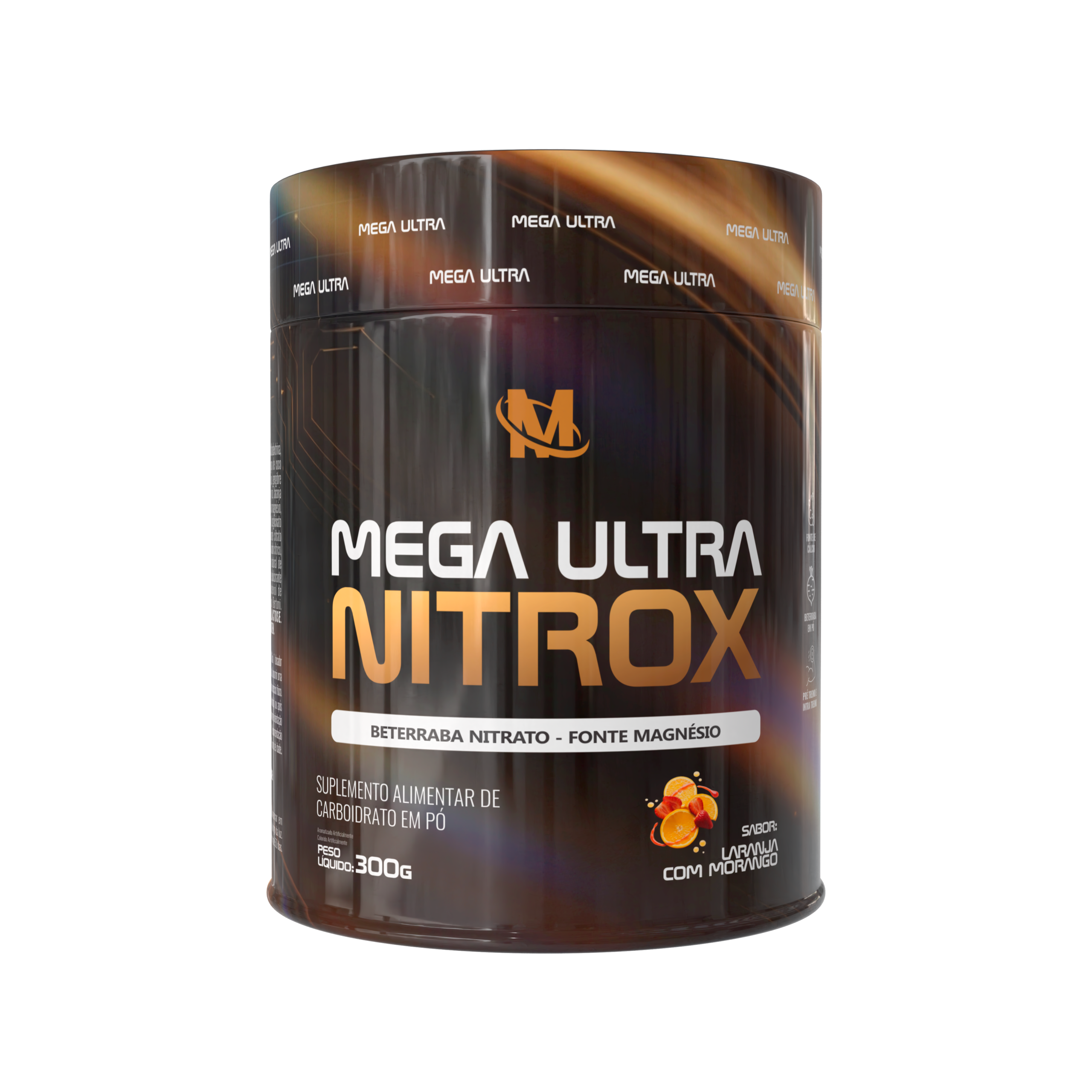 MEGA ULTRA Nitrox (Nitrato + Beterraba, sem cafeína) – 300g