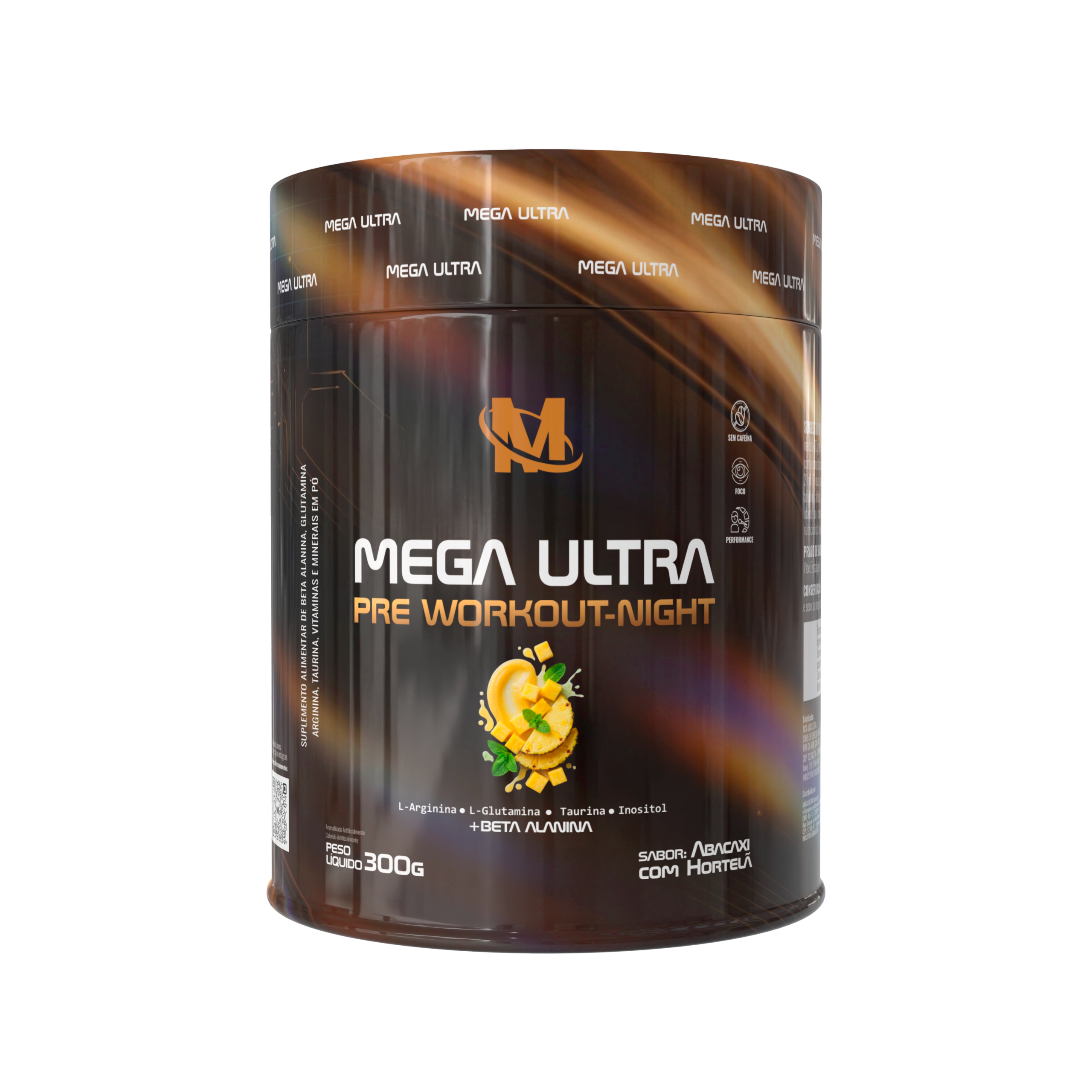 Pre Workout Night (Sem cafeína) – 300g