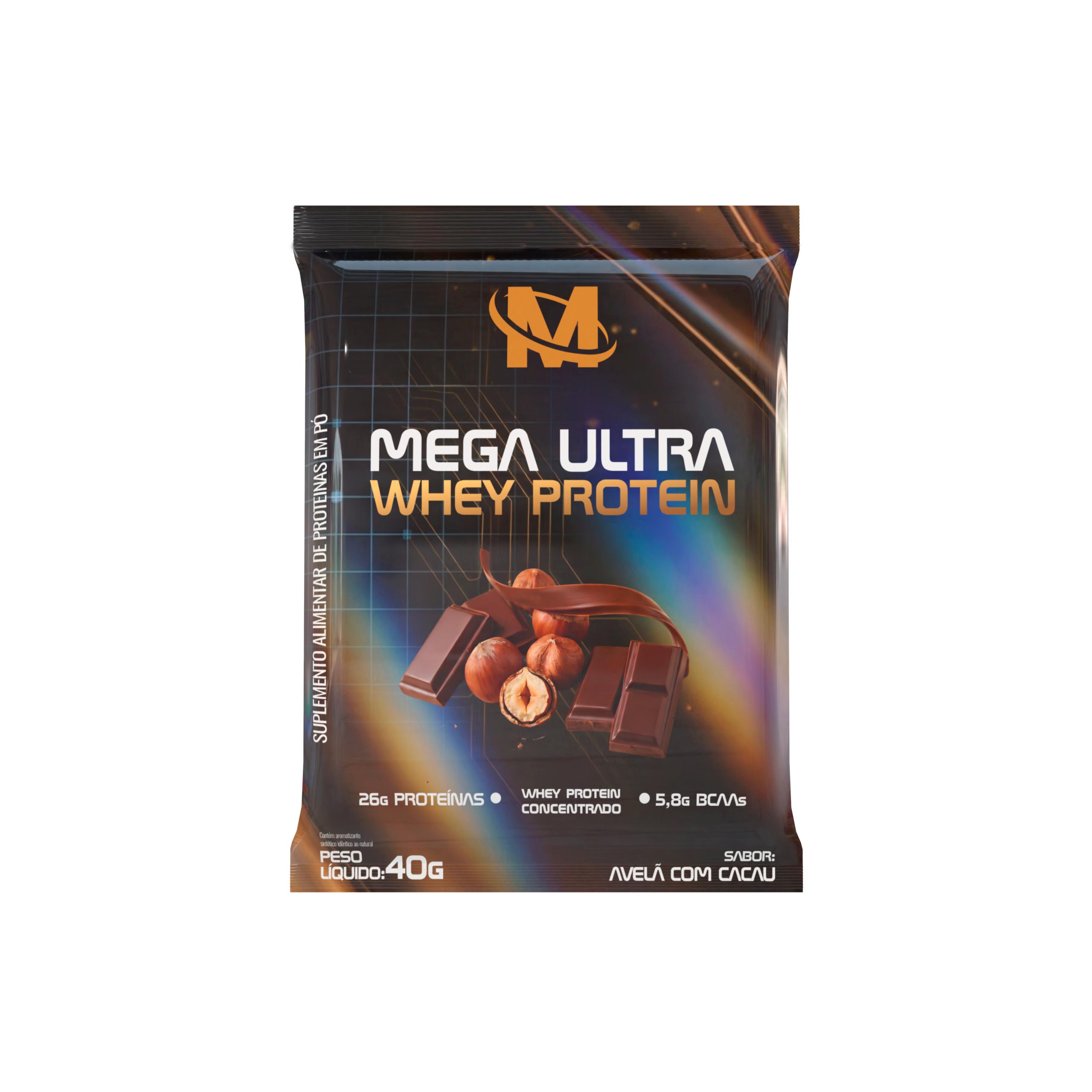 Whey Protein (WPC) – Sachês (10x40g = 400g)