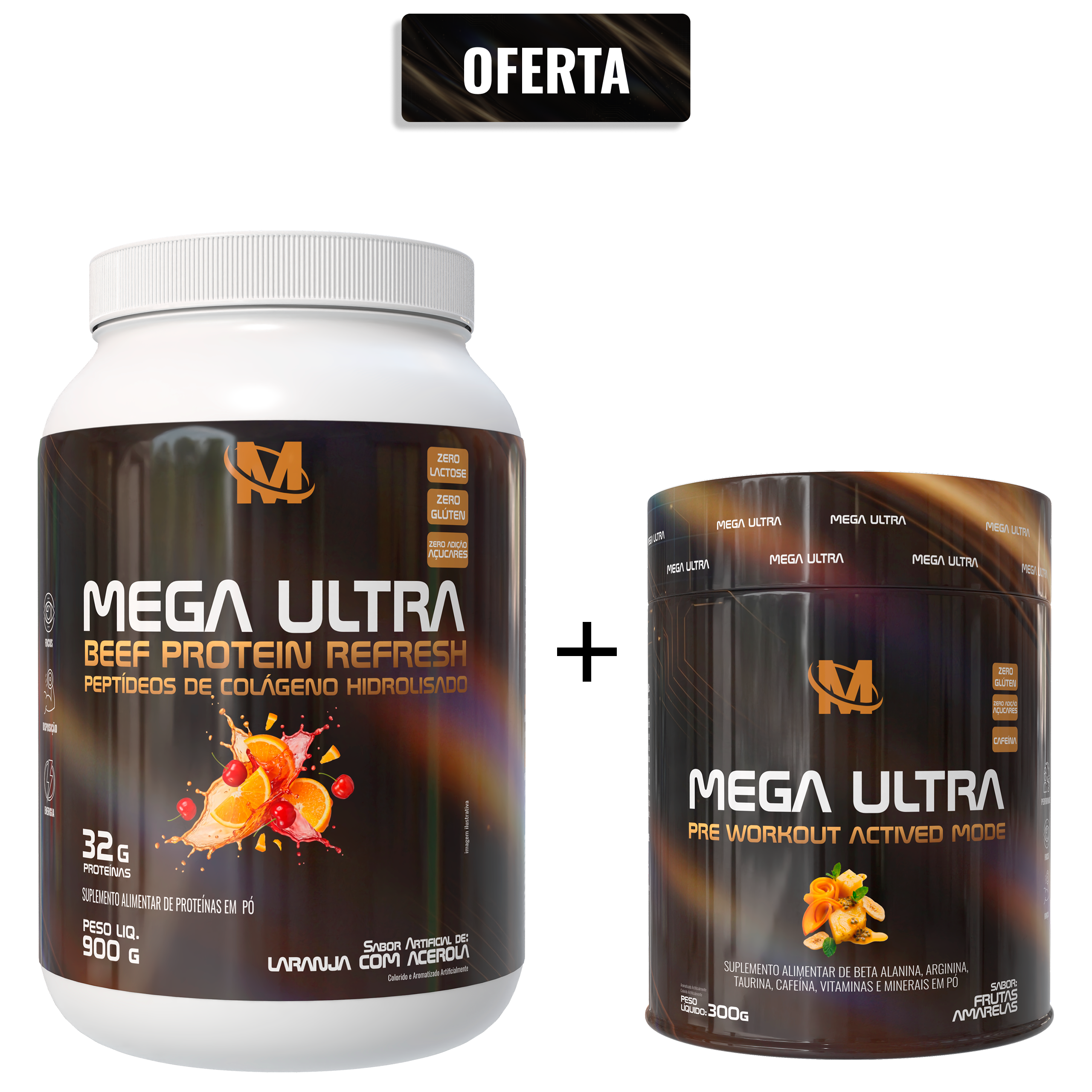 OFERTA - Beef Protein + Pré Treino